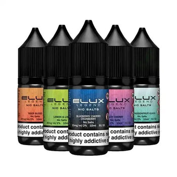 Shop ELux Legend Nic Salts 10ml (Pack Of 10) - Washington Vapes
