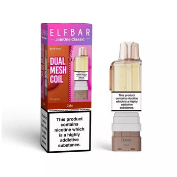 Elf Bar JoinOne Classic Prefilled Pod + Refill Container (15,000 Puffs) Elf Bar