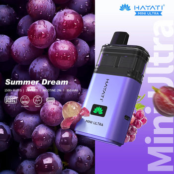 Shop Hayati Mini Ultra 1500 Disposable Vape - Washington Vapes