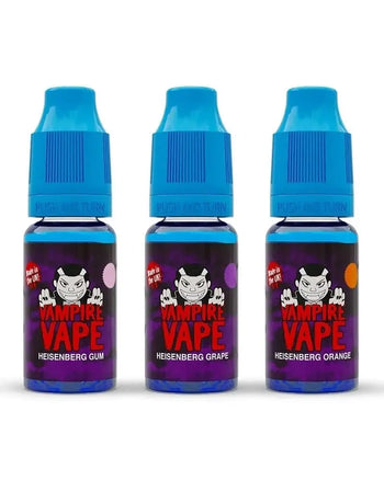 Shop Vampire Vape Heisenberg Range Nic Salts 10ml (Any 4 for £7.99) - Washington Vapes