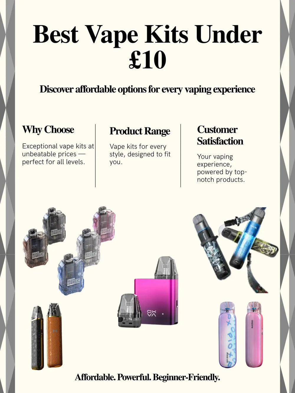 Best Vape Kits Under £10