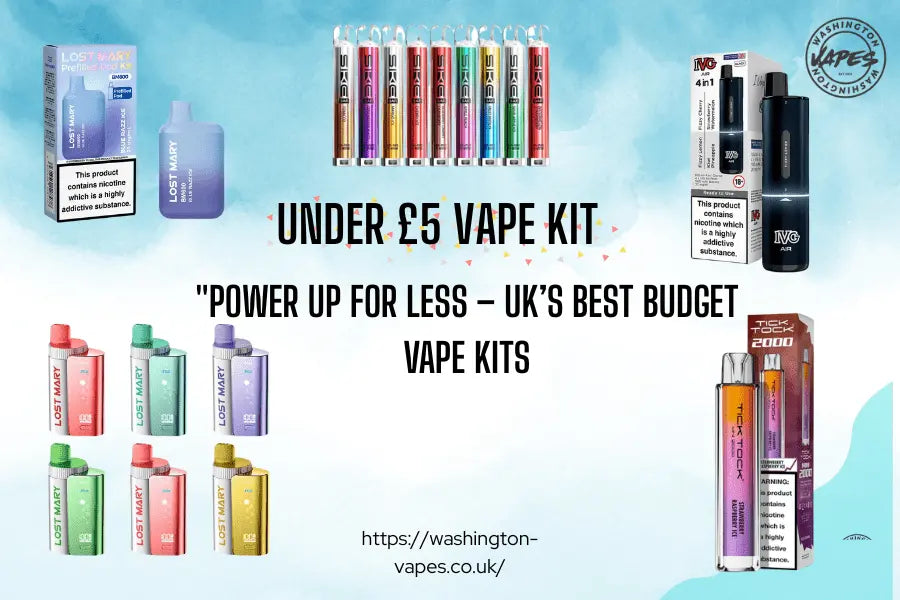 The 10 Best Rechargeable Vapes Under £5 in the UK - 2025 Edition
