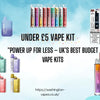 The 10 Best Rechargeable Vapes Under £5 in the UK - 2025 Edition - Washington Vapes UK