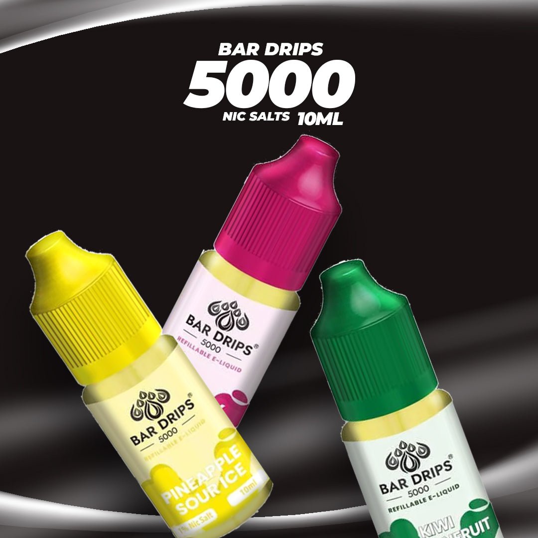 Top Reasons to Choose Bar Drips 5000 Nic Salts for Your Vape