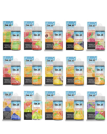Shop 7 Daze E - Liquid Iced Fusion 100ml - Washington Vapes