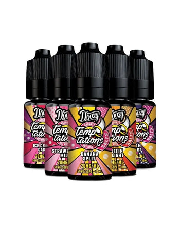 Shop Doozy Vape Temptations Nic Salts 10ml - Washington Vapes