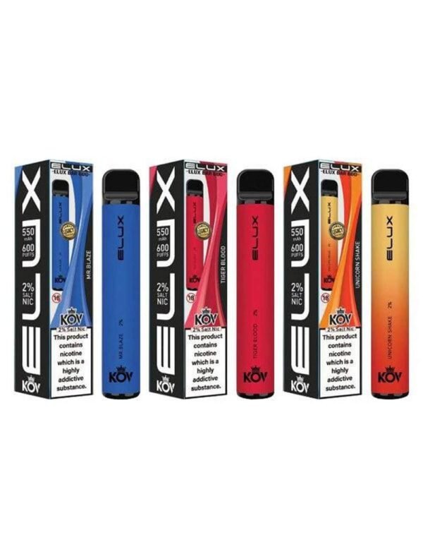 Elux KOV Bars 10-Pack 2% (Any 4 for £20) – Washington Vapes UK