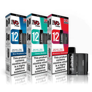 Shop IVG 12 PRO Replacement Pods - Washington Vapes