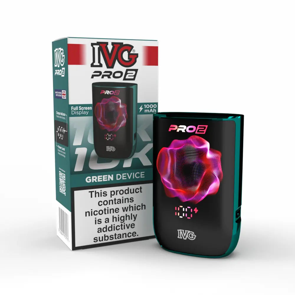 IVG Pro 2 Device Only | Premium Reusable Vape Battery – Washington Vapes UK