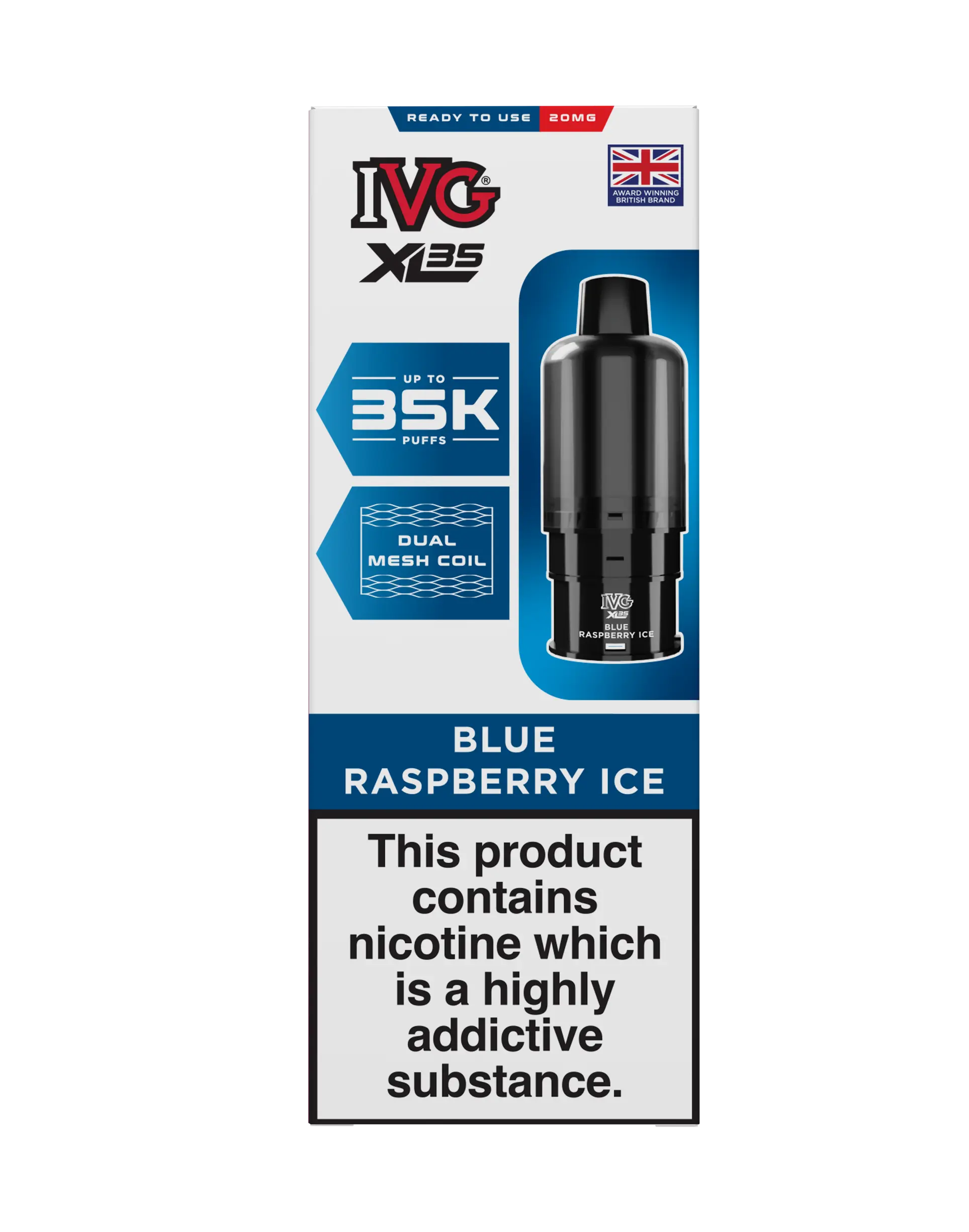 ivg xl 35k replacement pods IVG Smart 5500 Disposable Vape Review main image 1