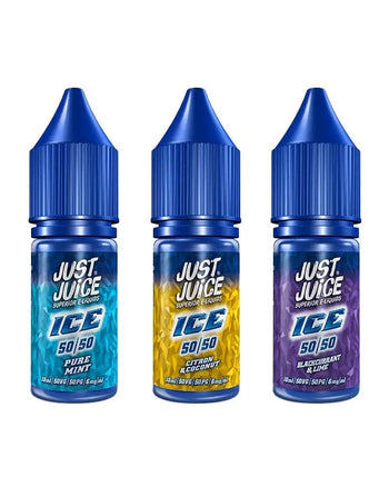 Shop Just Juice Ice 50/50 10ml - Washington Vapes