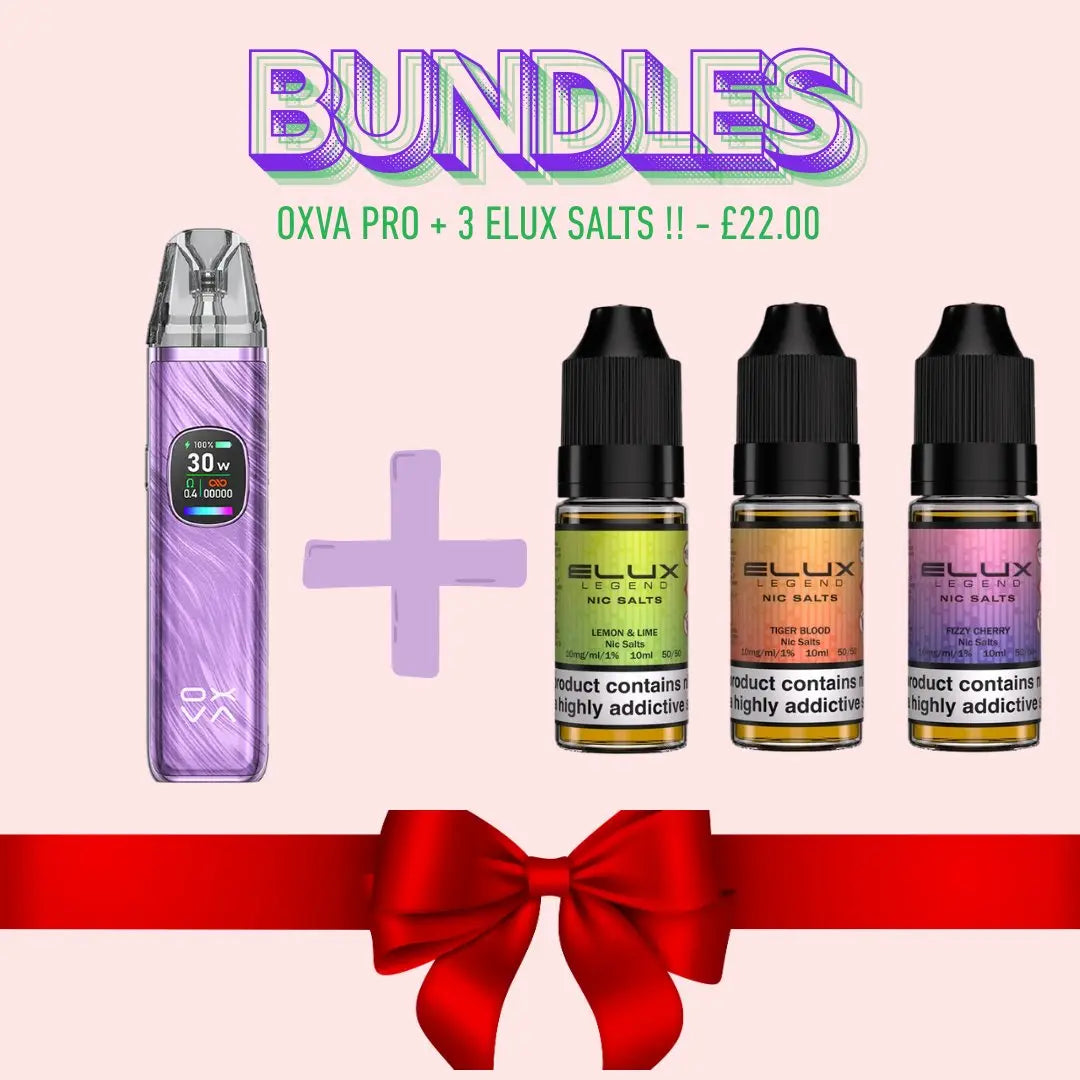 vape juice bundles uk Oxva Pro 2 & Elux Legend – Vape Bundle