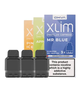 Shop Oxva Xlim Prefilled E-Liquid Pod Cartridge (Pack of 3) - Washington Vapes