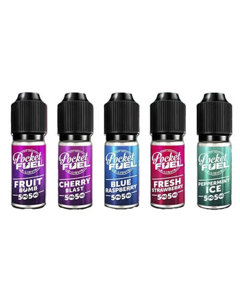 Pocket Fuel 50/50 E - Liquid 10ml - Washington Vapes