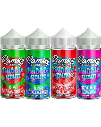 Shop Ramsey E-Liquids - Bubble Gum 100ml - Washington Vapes