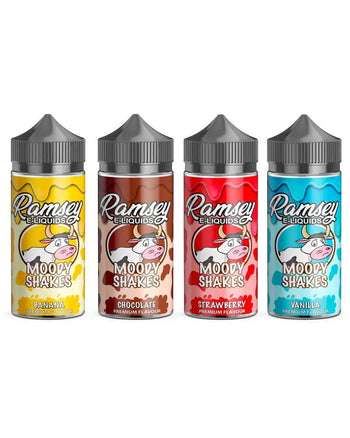 Shop Ramsey E-Liquids - Moody Shakes 100ml - Washington Vapes