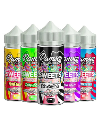 Shop Ramsey E-Liquids Sweets 100ml - Washington Vapes