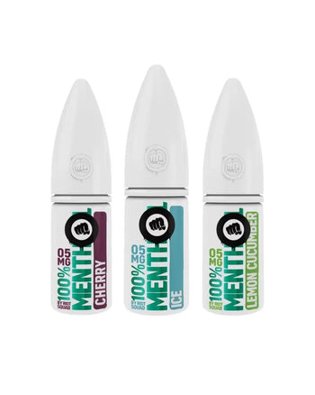 Shop Riot Salts 100% Menthol (Any 10 for £15.99) - Washington Vapes