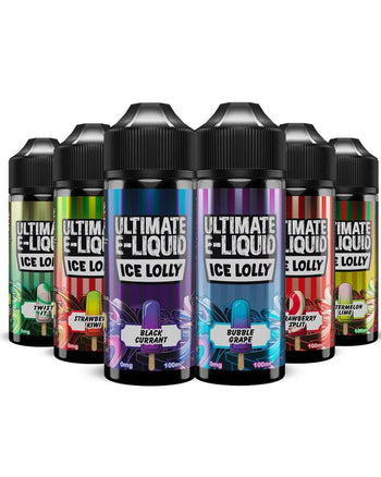 Shop Ultimate E-Liquid Ice Lolly 100ml - Washington Vapes
