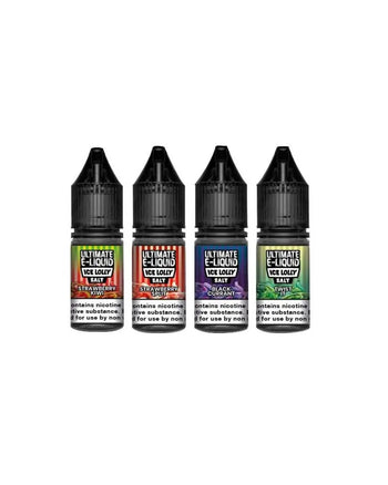 Shop Ultimate E-Liquid Ice Lolly Nic Salt 10ml - Washington Vapes