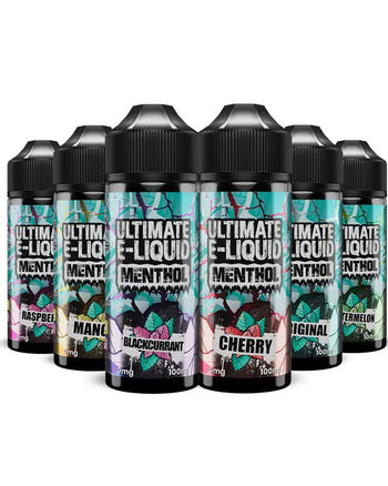 Shop Ultimate E-Liquid Menthol 100ml - Washington Vapes