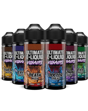 Shop Ultimate E-Liquid Villains 100ml - Washington Vapes