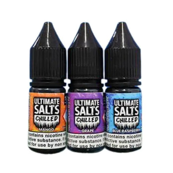 Ultimate Salts Chilled 10ML Nic Salt (Pack of 10) - #Simbavapeswholesale#