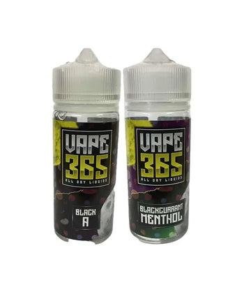 Shop Vape 365 100ml E-Liquid (Any 3 for £10) - Washington Vapes