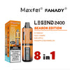 Shop Maxfel Fanady Legend 2400 Disposable 8 in 1 Vape - Washington Vapes