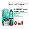 Shop Maxfel Fanady Legend 2400 Disposable 8 in 1 Vape - Washington Vapes