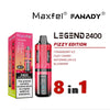 Shop Maxfel Fanady Legend 2400 Disposable 8 in 1 Vape - Washington Vapes