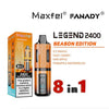 Shop Maxfel Fanady Legend 2400 Disposable 8 in 1 Vape - Washington Vapes